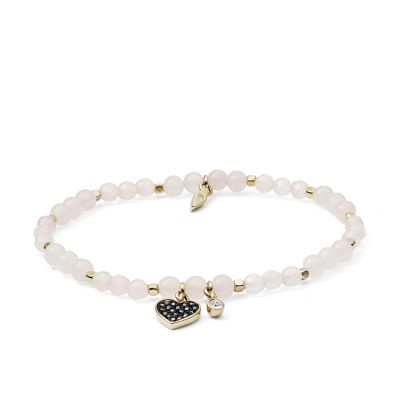 Fossil JA6922710 Armband Damen Rose Quartz 16,5 cm