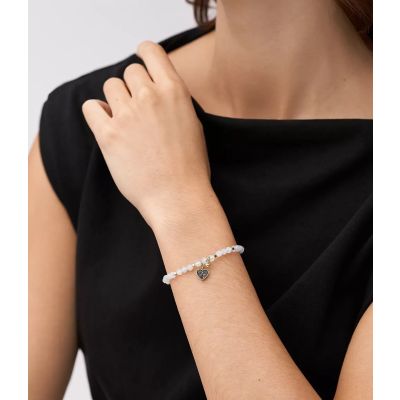 Fossil JA6922710 Armband Damen Rose Quartz 16,5 cm