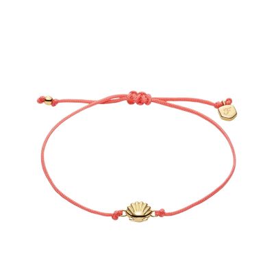 Fossil Armband Damen Sutton Mini Muschel Metall Gold-Ton JA7313710