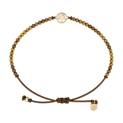 Fossil Armband Sutton Mini Baum des Lebens Metall Gold-Ton JA7326710