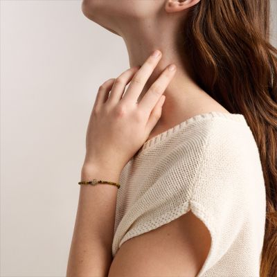 Fossil Armband Sutton Mini Baum des Lebens Metall Gold-Ton JA7326710