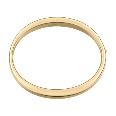 Fossil Armreif Ellis Domed Collection Edelstahl Gold-Ton JF0500710