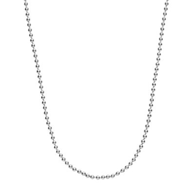Xenox Kugel-Halskette Damen Basic Sterlingsilber 45 cm KBA019/45