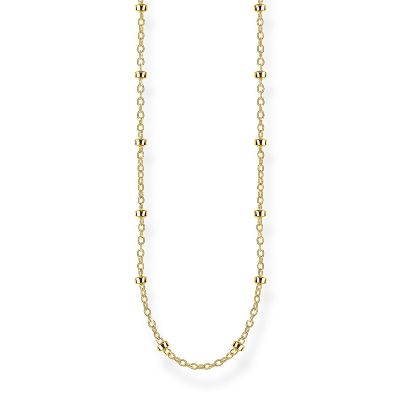 Thomas Sabo KE1890-413-39 Halskette Damen Sterling-Silber Vergoldet