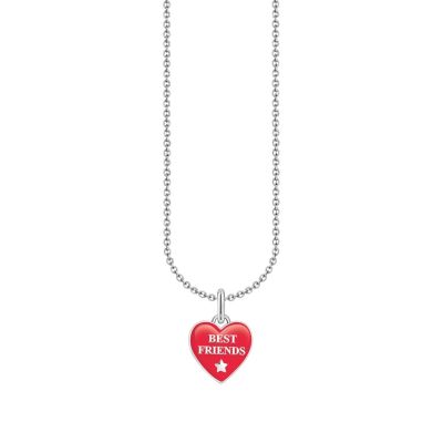 Thomas Sabo Halskette mit Anhänger Best Friends Silber KE2237-007-10