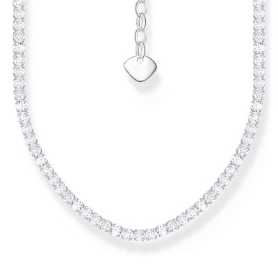 Thomas Sabo Tennis-Halskette Zirkonia Sterling-Silber KE2303-051-14