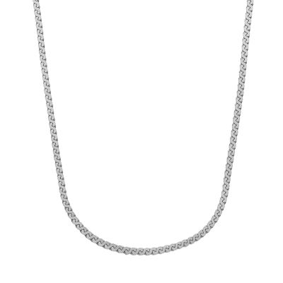 Xenox Halskette Damen Basic Serpentine Sterlingsilber 45 cm KSE023/45