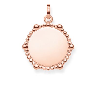 Thomas Sabo LBPE0018-415-40 Anhänger Coin Dots Rosé-Ton Silber