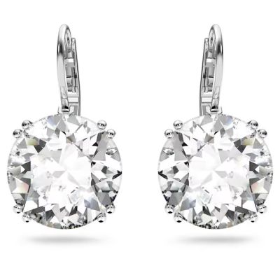 Swarovski Creolen Damen Millenia Zirkonia Silber-Ton 5628351