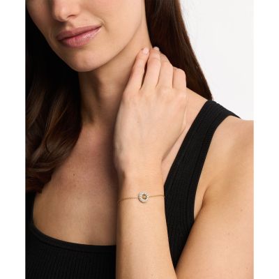 Michael Kors Armband Damen Pavé-Logo MK Silber Vergoldet MKC1828710