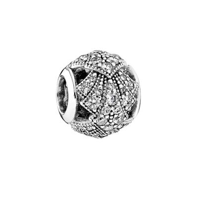 Pandora Charm Orientzauber Zirkonia Weiss Sterling-Silber 791906CZ