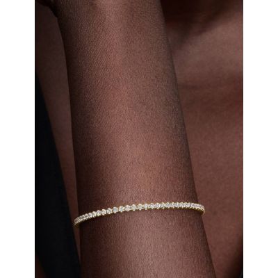 Pandora Tennisarmband Funkelnde Zirkonia 14K Vergoldet 563927C01