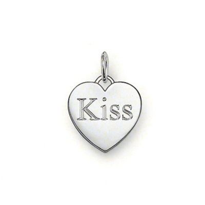 Thomas Sabo PE437-001-12 Ketten-Anhänger Herz Kiss Sterling-Silber