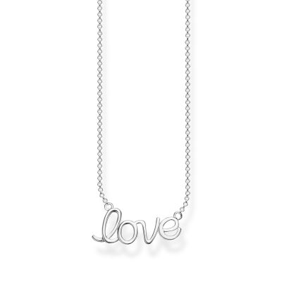 Thomas Sabo Halskette-Anhänger Love Silber SCKE150280