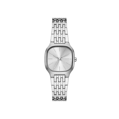 Skagen Damenuhr Mellem Lille Analog Quarz Edelstahl-Band SKW3159