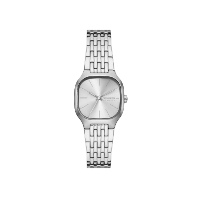 Skagen Damenuhr Mellem Lille Analog Quarz Edelstahl-Band SKW3159