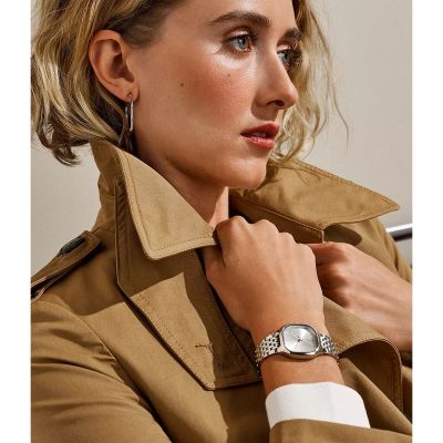 Skagen Damenuhr Mellem Lille Analog Quarz Edelstahl-Band SKW3159