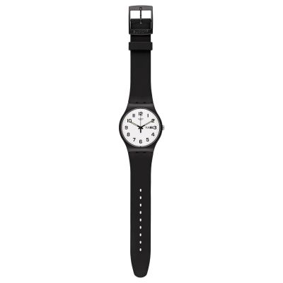 Swatch SO29B703 Armband-Uhr Twice Again Again Quarz Biologisches-Band Ø 41 mm