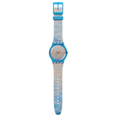 Swatch Armband-Uhr Monet´s Palazzo Ducale Quarz Silikon-Band SO29Z150