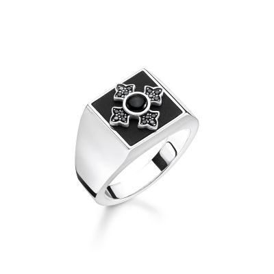 Thomas Sabo TR2209-641-11 Ring Herren Royalty Kreuz Sterling-Silber Gr. 62
