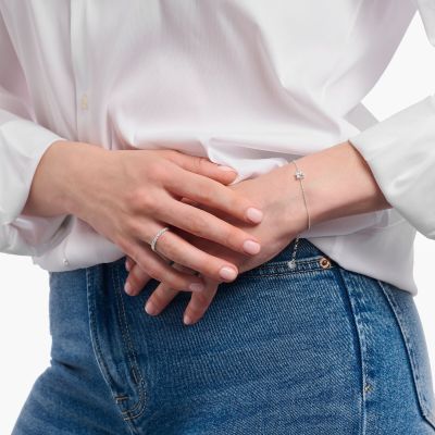 Thomas Sabo Ring Damen Weiße Zirkonia Silber TR2467-051-14