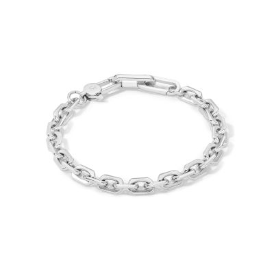 Coeur de Lion Armband Unisex Link Chain Edelstahl Silberton 0900/30-1700