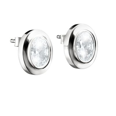 Thomas Sabo Ohrstecker Oval Zirkonia Sterling-Silber H2342-051-14