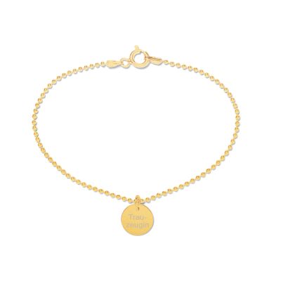 Beka & Bell Armband Soli Damen Trauzeugin Silber Gold Gr. M