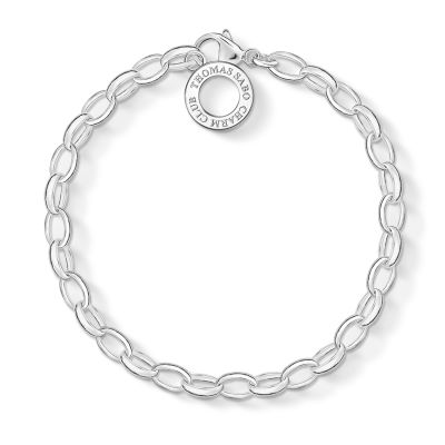 Thomas Sabo X0031-001-12 Charm-Armband Classic Klein Sterling-Silber 