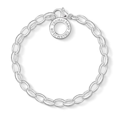 Thomas Sabo Charm-Armband Classic Gross Sterling-Silber X0032-001-12 