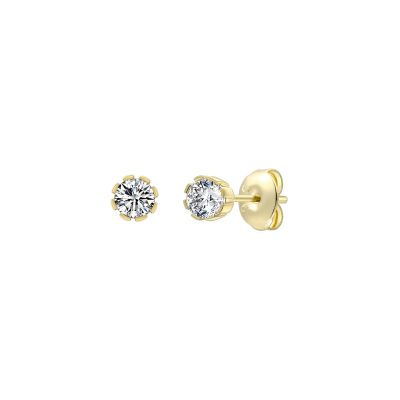 Xenox Ohrstecker Pure Essentials Silber 18k Vergoldet XS10625G
