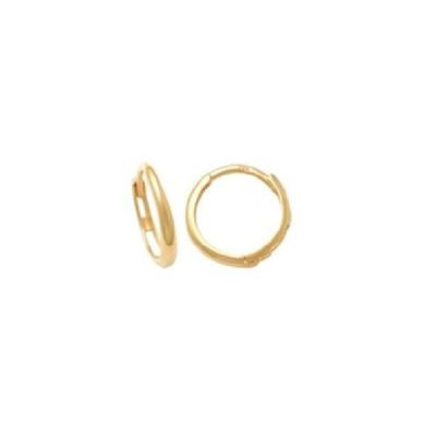 Xenox Creolen Ohrringe Damen Fine Basic 585er Gelbgold XG14K6034G