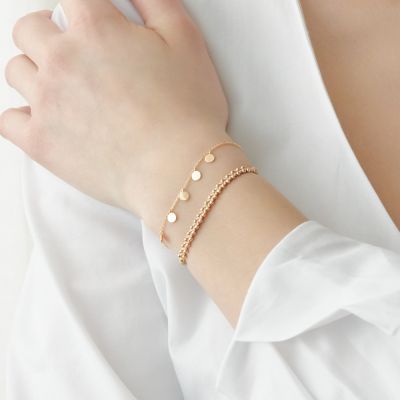 Xenox XS3691G Armband Damen Poppy Poems Silber Vergoldet