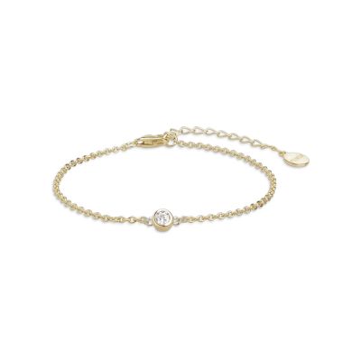 Xenox Armband Damen Zarge Zirkonia Silber 18k Vergoldet XS7320G