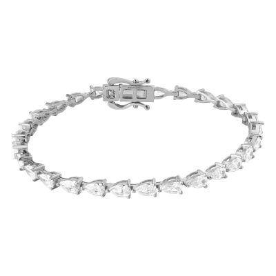 Xenox Armband Damen Festive Dewdrop Zirkonia Silber 19 cm XS91676/L