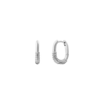 Xenox Ohrringe Damen Curve Mini Zirkonia Sterlingsilber XS91938