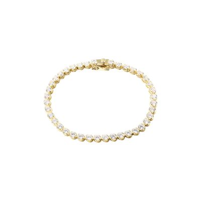 Xenox Tennisarmband Venice Silber 18k Vergoldet 16,5 cm XS91968G/M