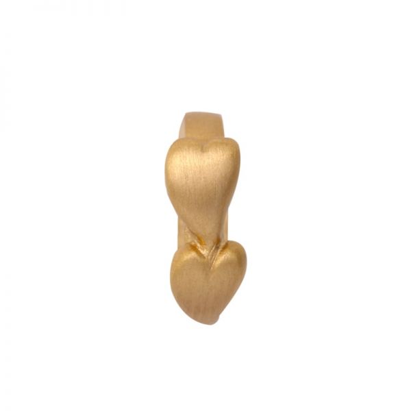 Endless 25250 Charm Double Heart Gelb-Gold
