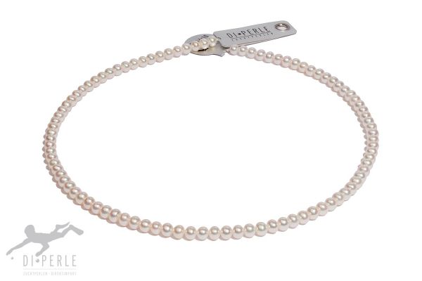 Di Perle 32214674 Halskette Strang Damen Süßwasserzucht-Perlen 45 cm