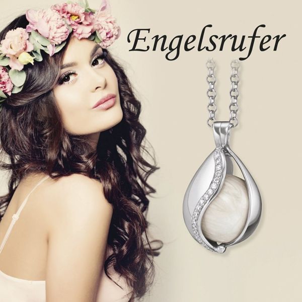 Engelsrufer ERN-HEARTTREE-TRICO Halskette Anhänger Damen Lebensbaum Herz Silber