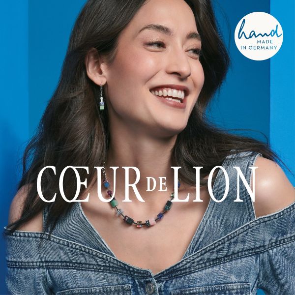 Coeur de Lion 2800/20-1500 Ohrringe Damen GeoCUBE® Iconic Lite Rainbow Silber