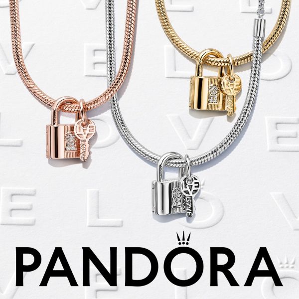 Pandora 580413 Halskette Damen Klassische Ankerkette 14k Rosé Vergoldet