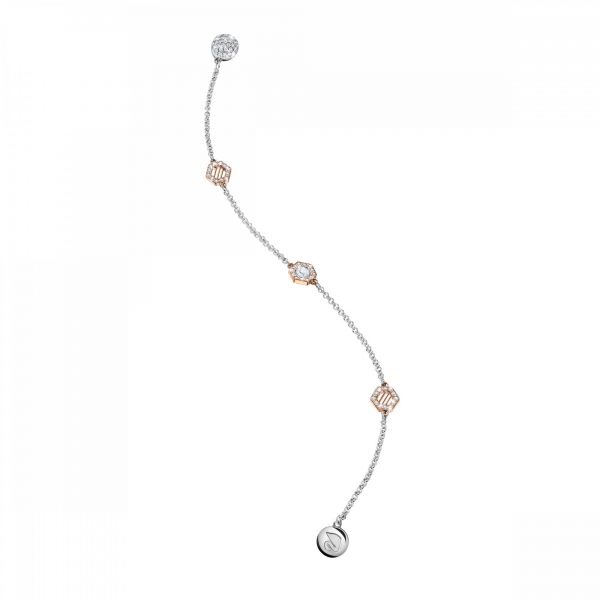 Swarovski 5371191 Armband Damen Remix Collection Silber-Rosé-Weiss