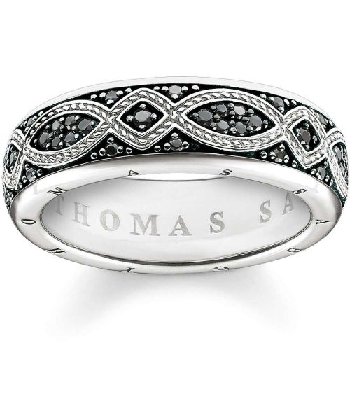 Thomas Sabo TR2087-643-11 Band-Ring Love Knot Sterling-Silber