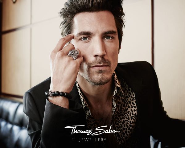 Thomas Sabo A1407-805-11 Leder-Armband Love Knot