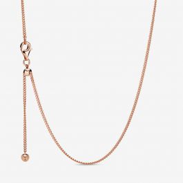 Pandora Rose 388283 Kette Damen Curb Chain Rosé Vergoldet 60 cm | Karat24