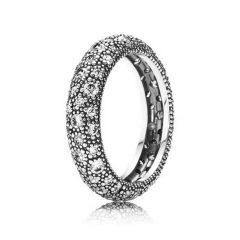 Pandora Ring Damen Kosmische Sterne Zirkonia Silber 190915CZ