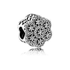 Pandora Charm Eisblume Schneeflocke Zirkonia Sterling-Silber 791998CZ 