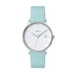 Junghans Damen-Uhr Form Analog Quarz Leder-Armband 47/4455.00