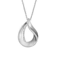Viventy Halskette mit Anh&auml;nger Tropfen Zirkonia Sterling-Silber 788252